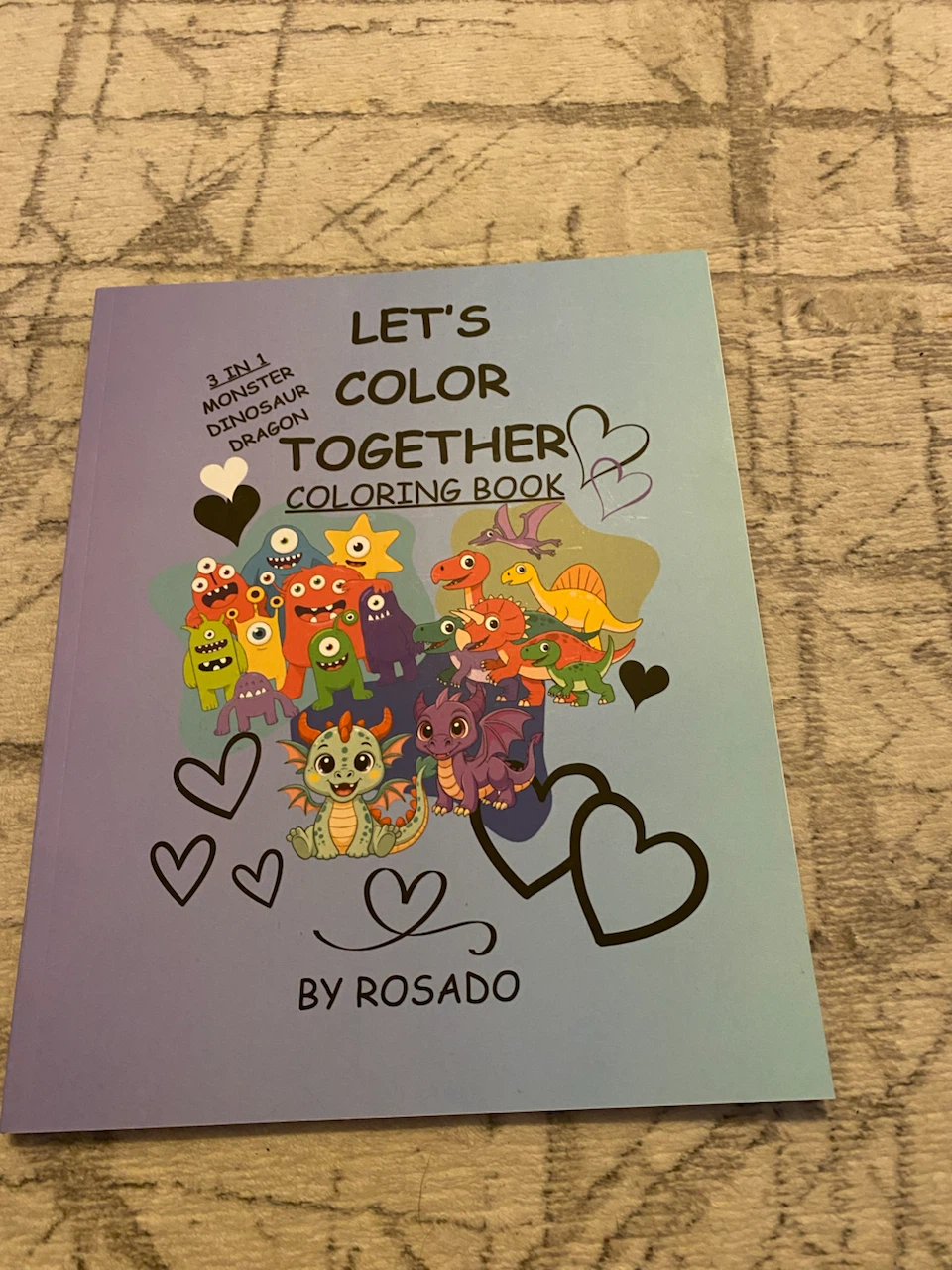 Let's Color Together Coloring Book by Rosado - photo 4