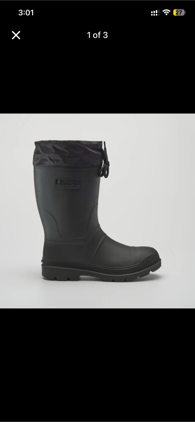 Kamik Boots Work Horse (size8) winter/work boots (Fishing)