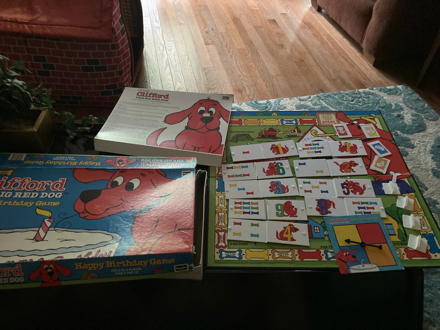 Clifford the Big Red Dog Happy Birthday Game