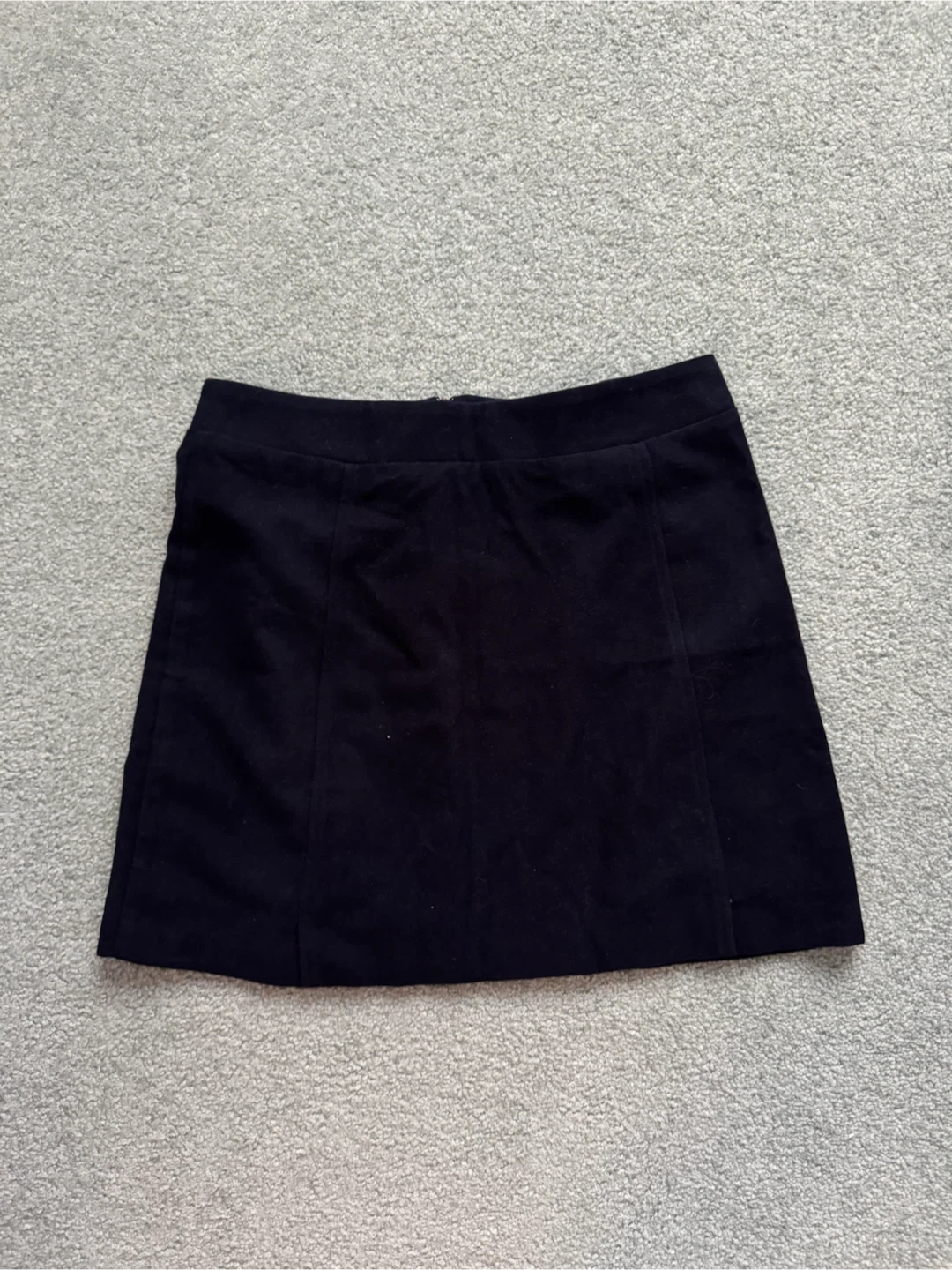 Navy Mini Skirt - M