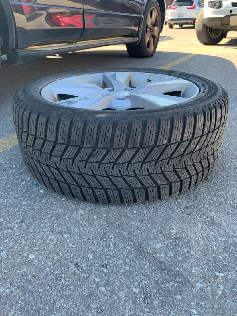 Continental WinterContact SI Plus Tire on Acura Rim