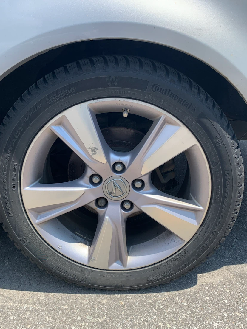 Continental WinterContact SI Plus Tire on Acura Rim - photo 4