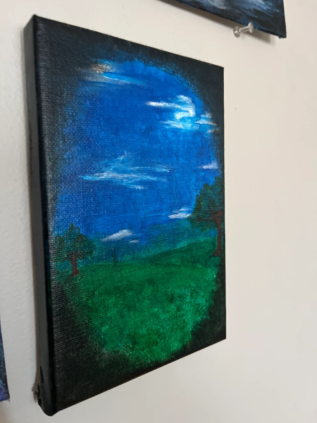 Original landscape painting on canvas - photo 2