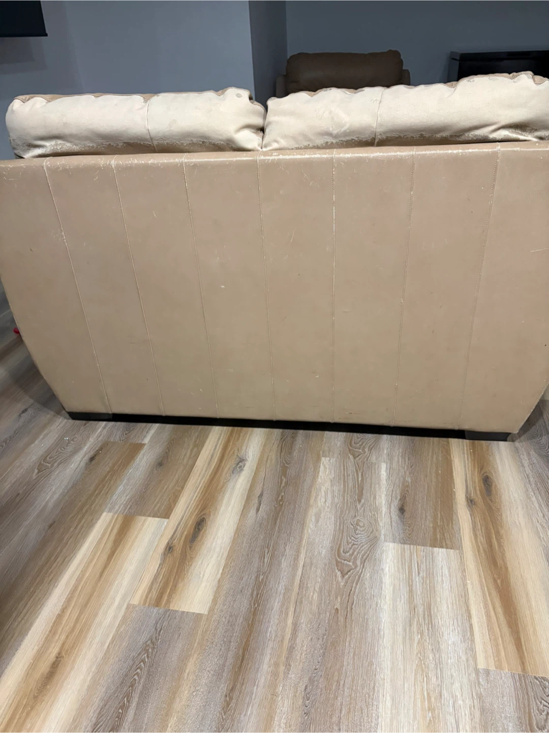 Beige Two-Seater Sofa - photo 3