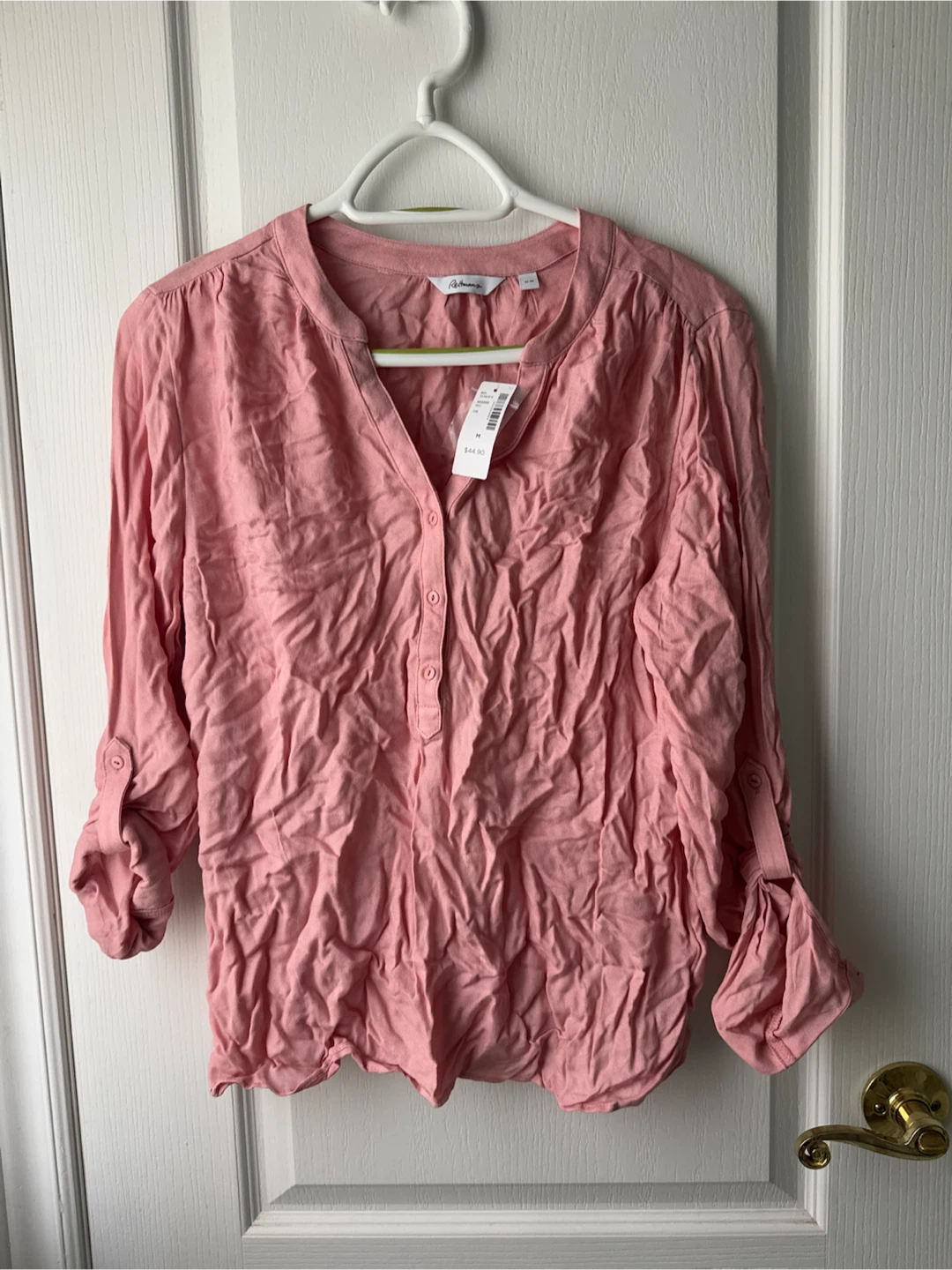 New Reitmans Pink Blouse - M