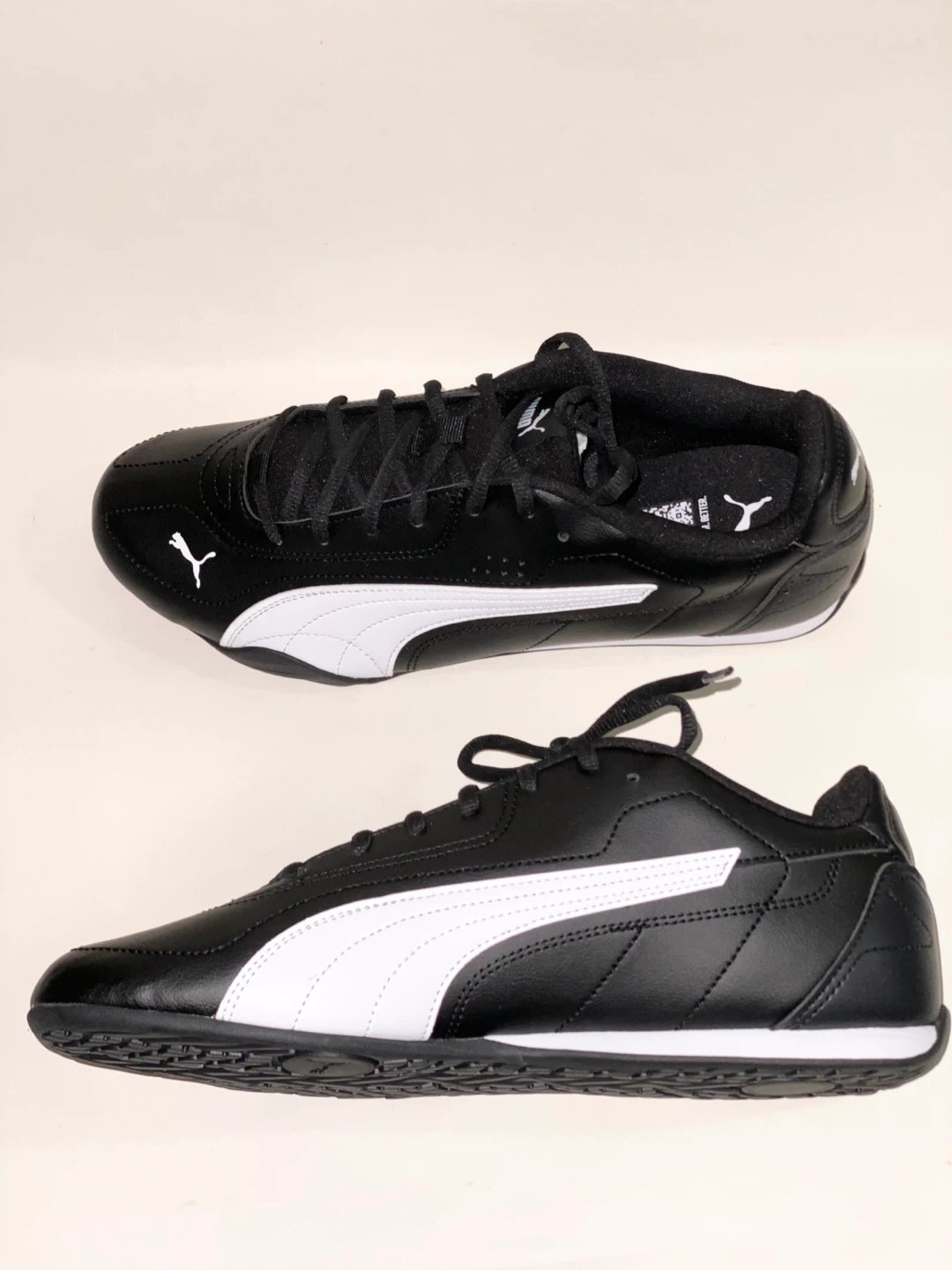 New Puma Catch Sneakers Black and White - photo 2