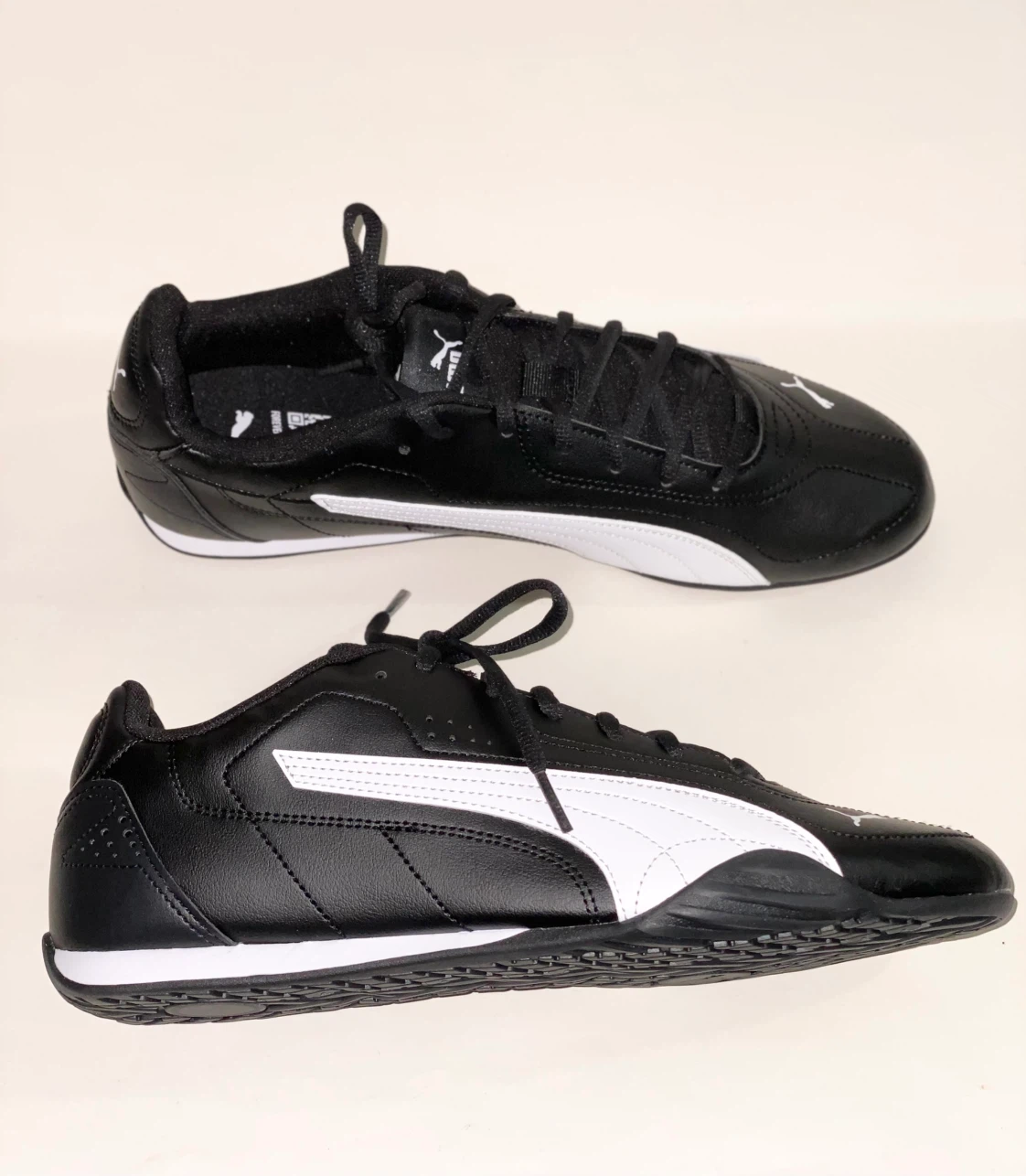 New Puma Catch Sneakers Black and White - photo 3