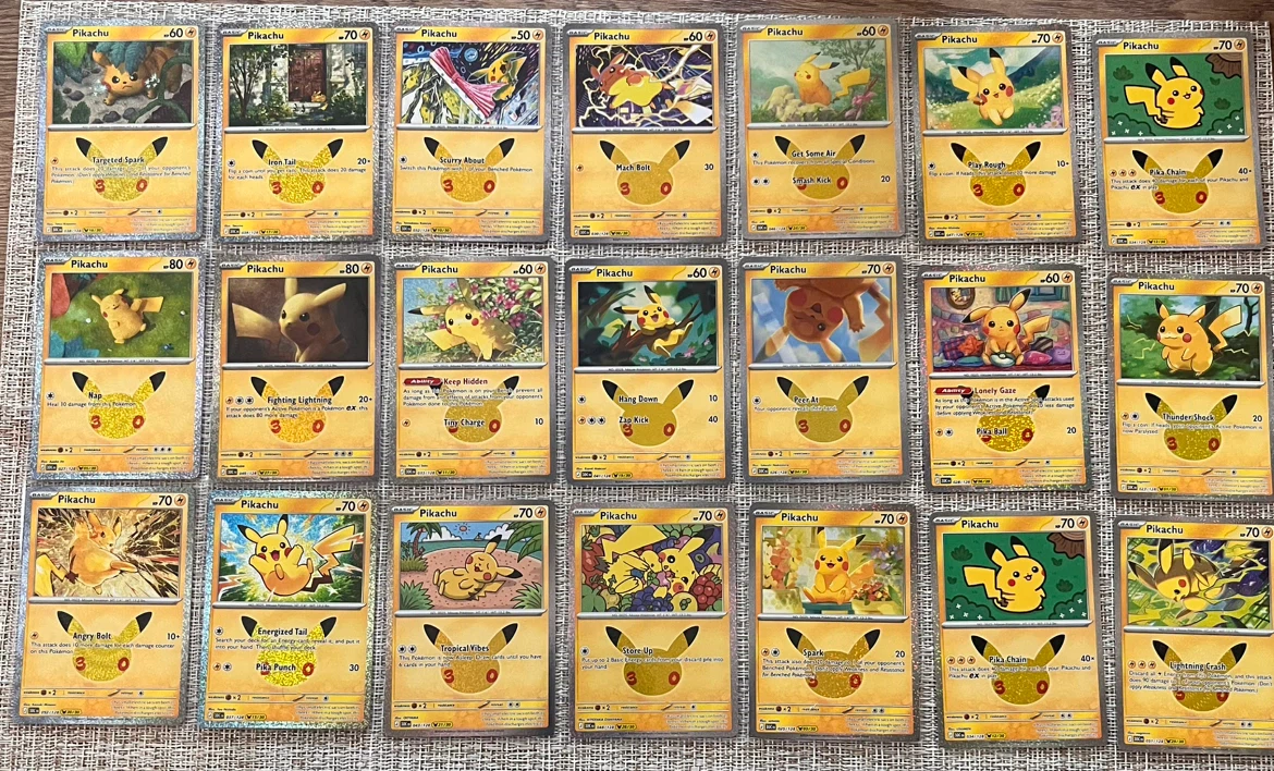 30th Anniversary Pikachu Subset