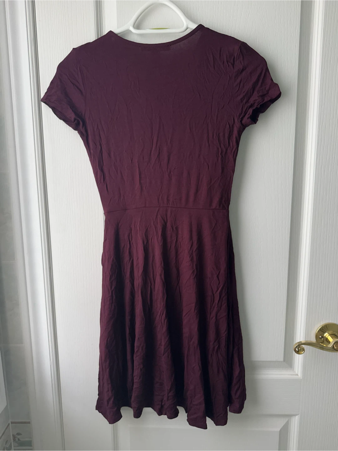 NEW Forever 21 Burgundy Wrap Dress - S - photo 2