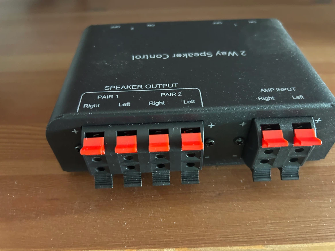 ADWITS 2 Way Speaker Control Switch - photo 4