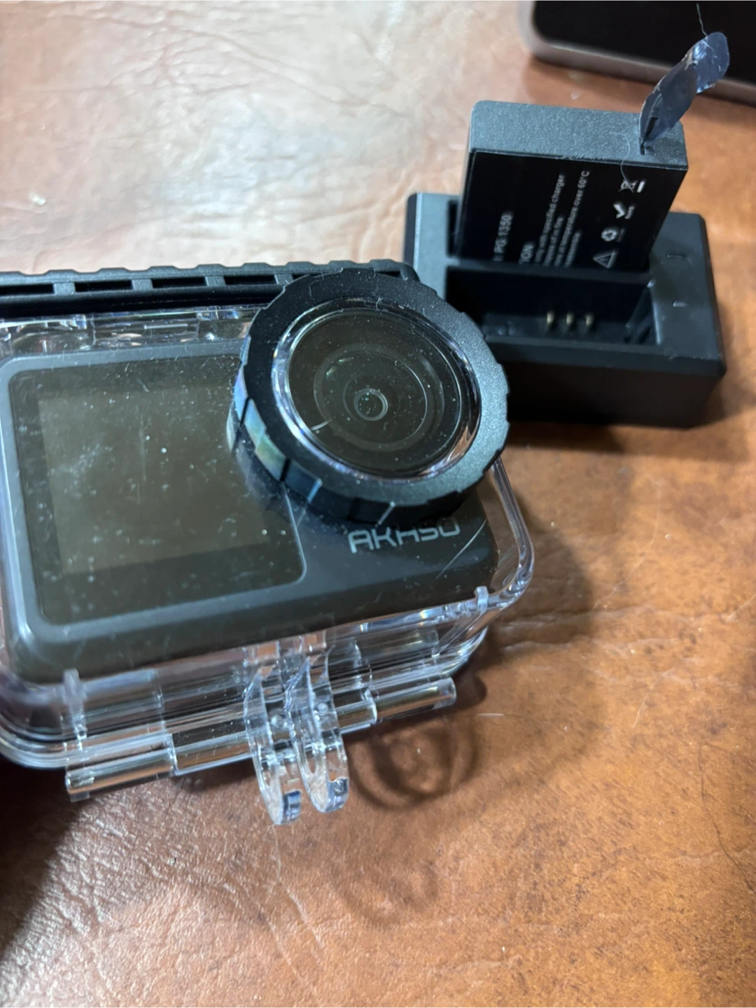 AKASO Action Camera with Battery and Charger