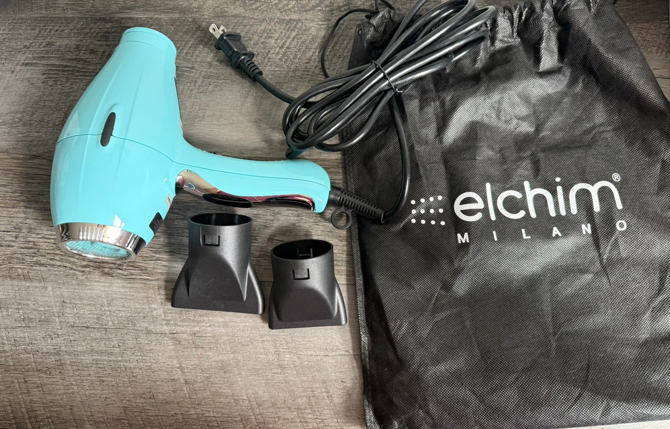 Elchim 3900 Light Ionic Hair Dryer - Teal