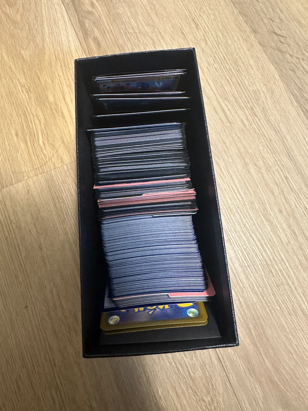 Pokemon trading card storage box