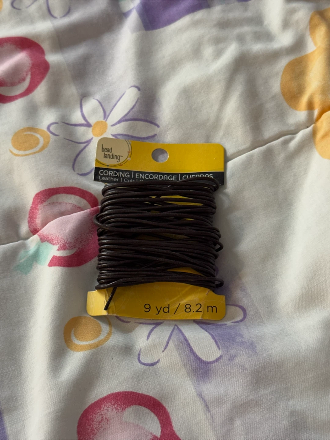Bead Landing Leather Cording 9 yd