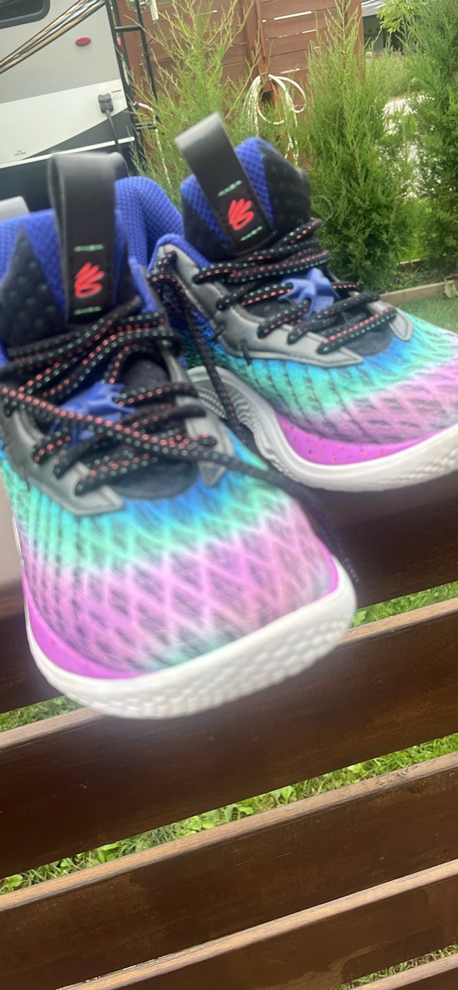 Under Armour Curry Flow Northern Lights Youth Shoes