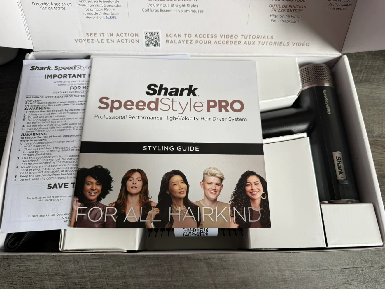 Shark SpeedStyle PRO Hair Dryer System - photo 2