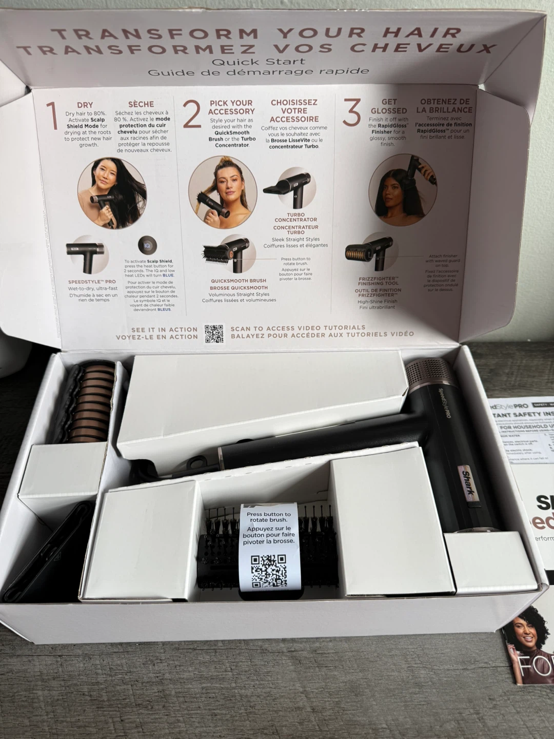 Shark SpeedStyle PRO Hair Dryer System - photo 4