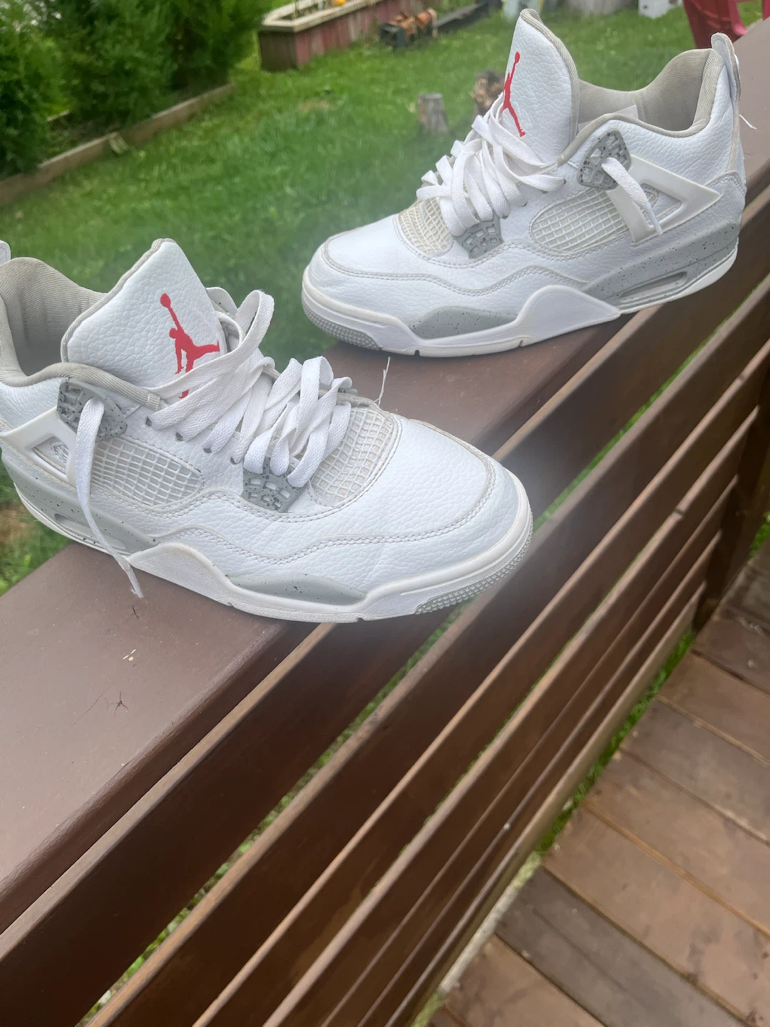 Air Jordan 4 White Oreo US 8