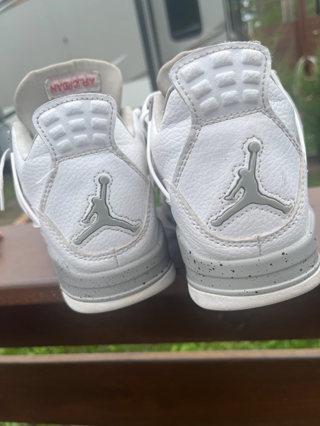 Air Jordan 4 White Oreo US 8 - photo 2