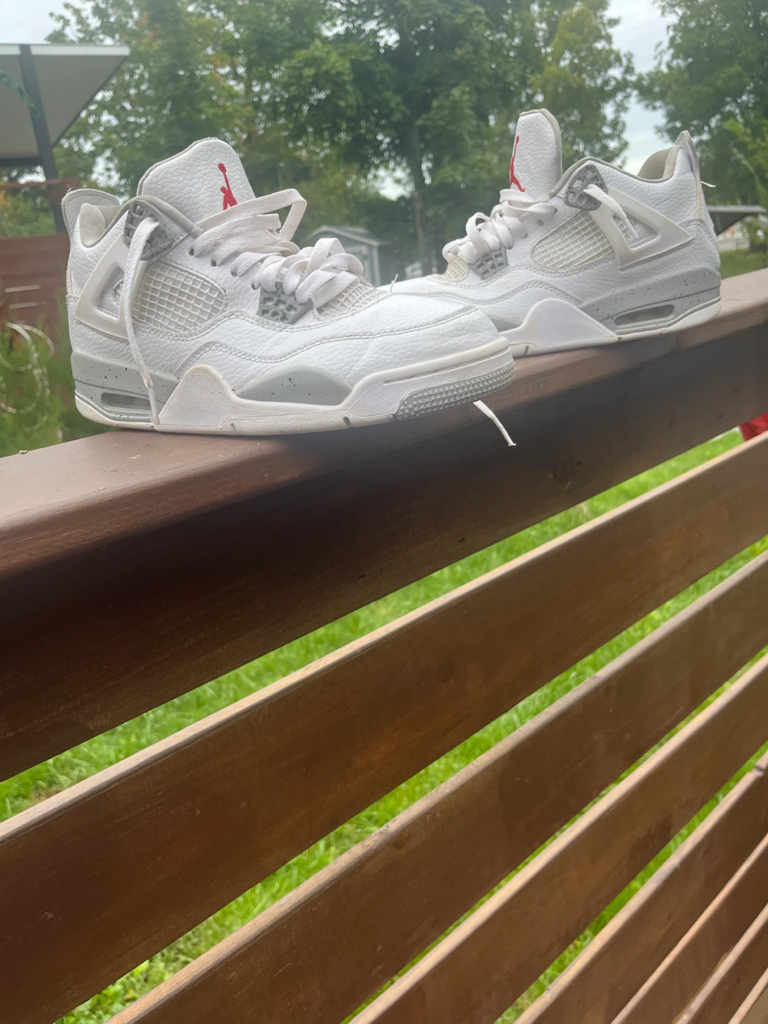 Air Jordan 4 White Oreo US 8 - photo 5