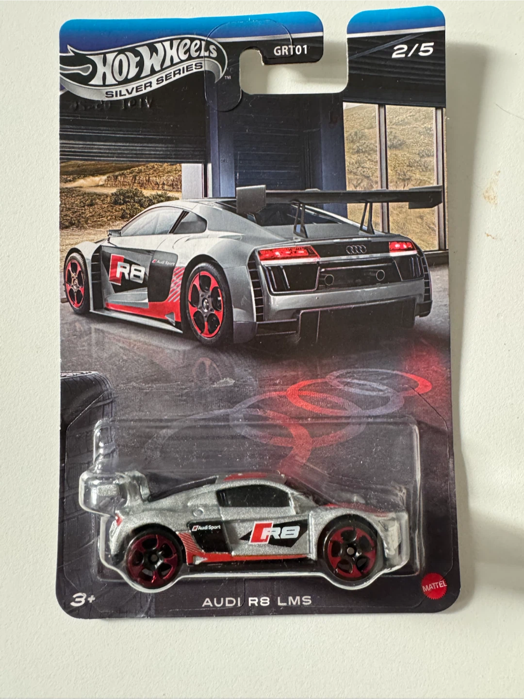 Hot Wheels Silver Series Audi R8 LMS