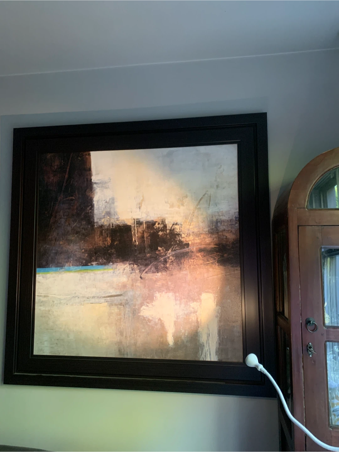 Abstract Framed Large 110x110cmWall Art - photo 4