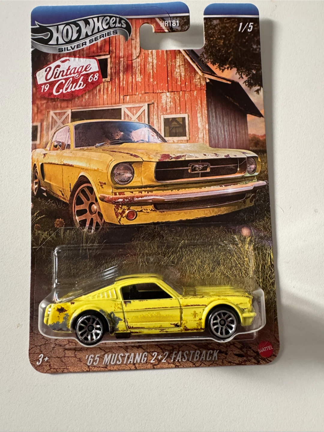Hot Wheels '65 Mustang 2+2 Fastback