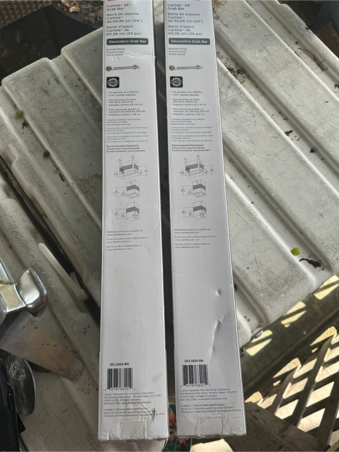 🏈 2 Delta Carlisle 24 inch Grab Bars - photo 4