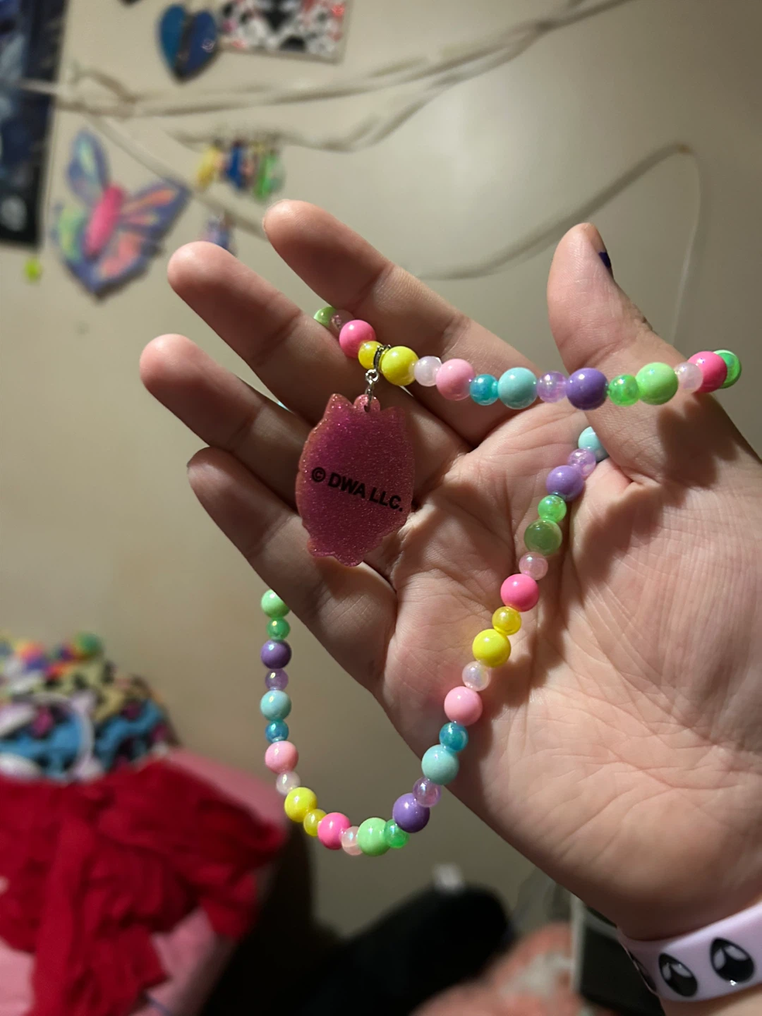 Gabby's Dollhouse beaded necklace