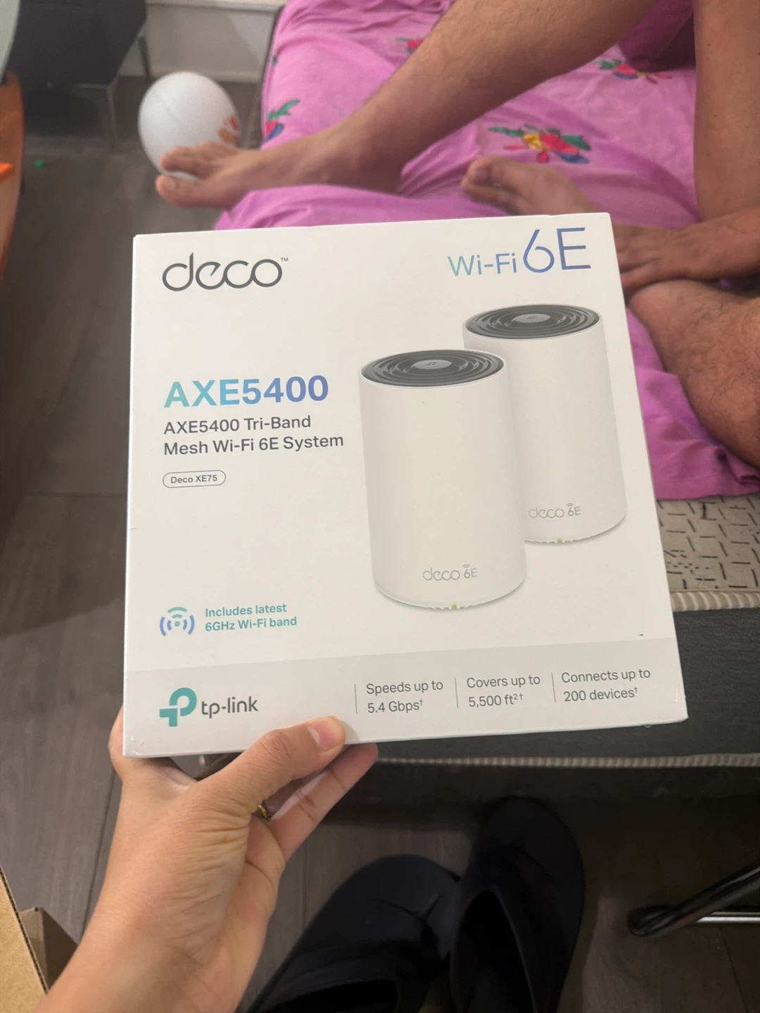 TP-Link Deco XE75 AXE5400 Mesh Wi-Fi 6E System (2-Pack)