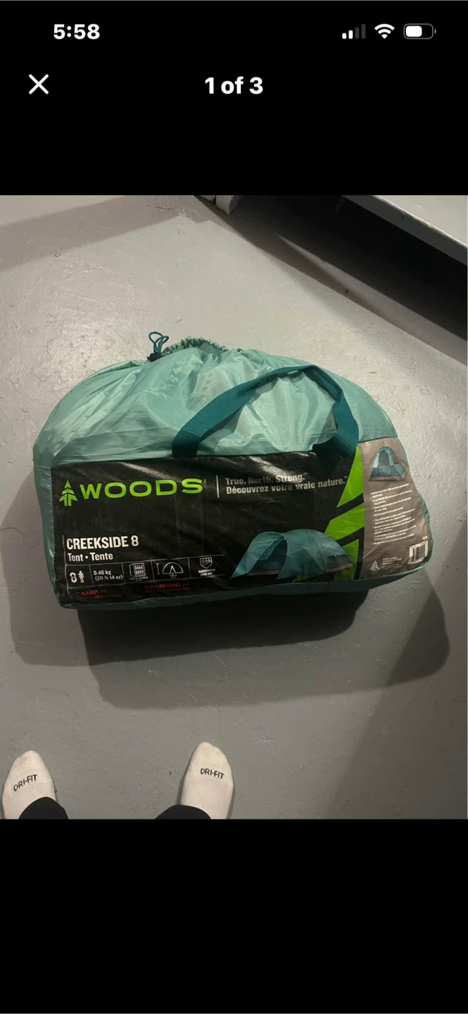 Woods Creekside 8-Person Tent