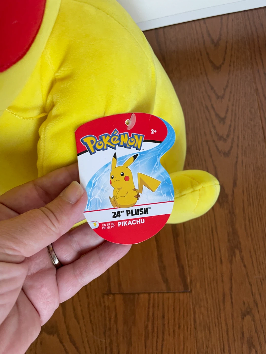 Large Pokemon Pikachu 24-inch Plush 🏈 - photo 2