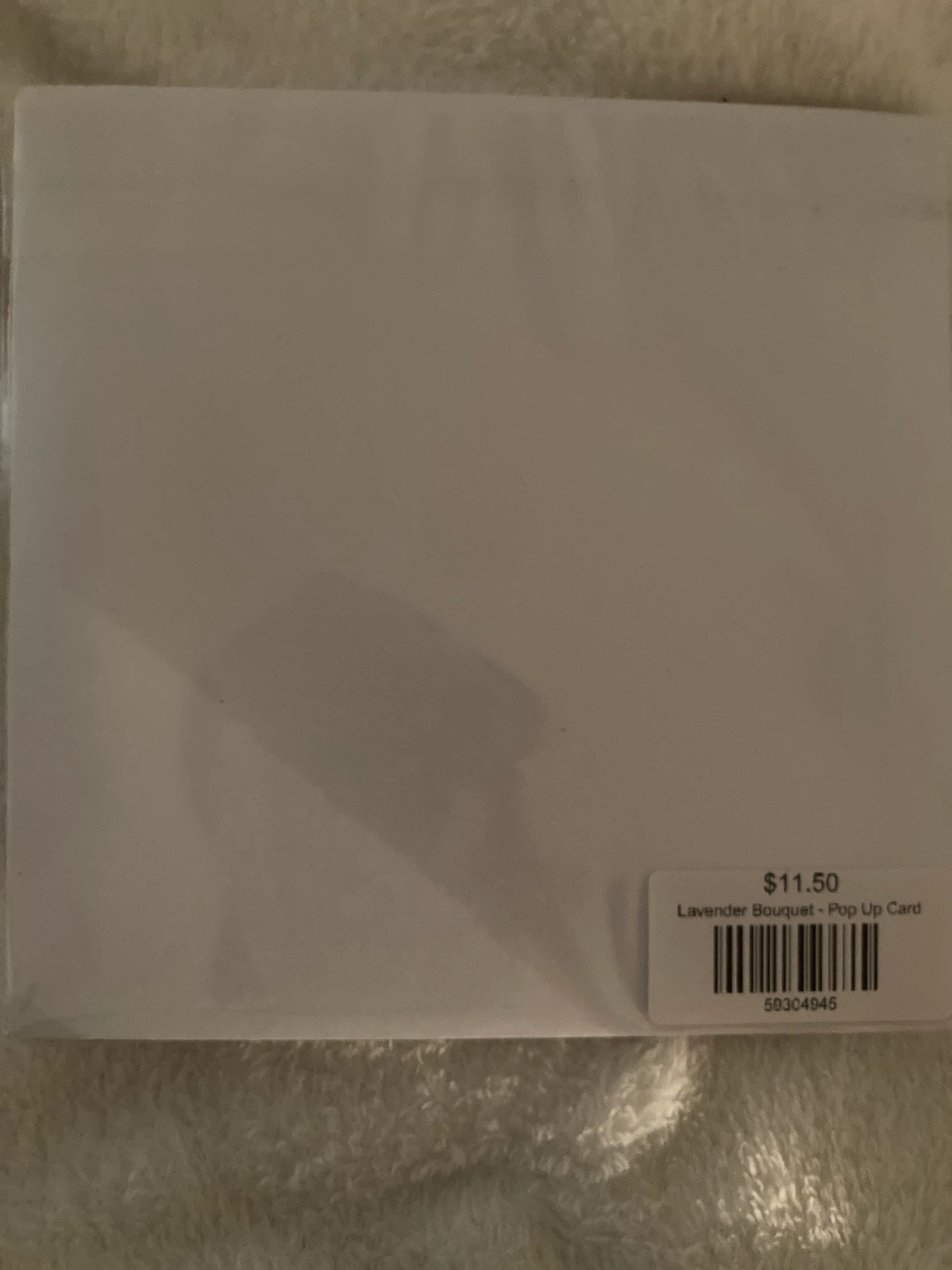 lavender pop up card (hanji gifts) - photo 2