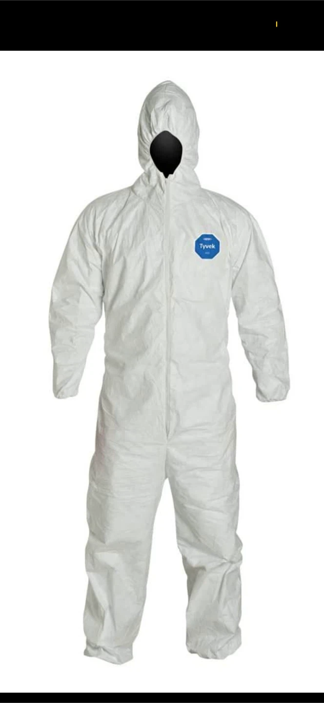 🏈 DuPont Tyvek Coveralls size M - photo 2