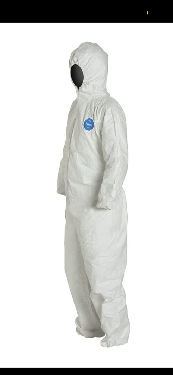🏈 DuPont Tyvek Coveralls size M - photo 3