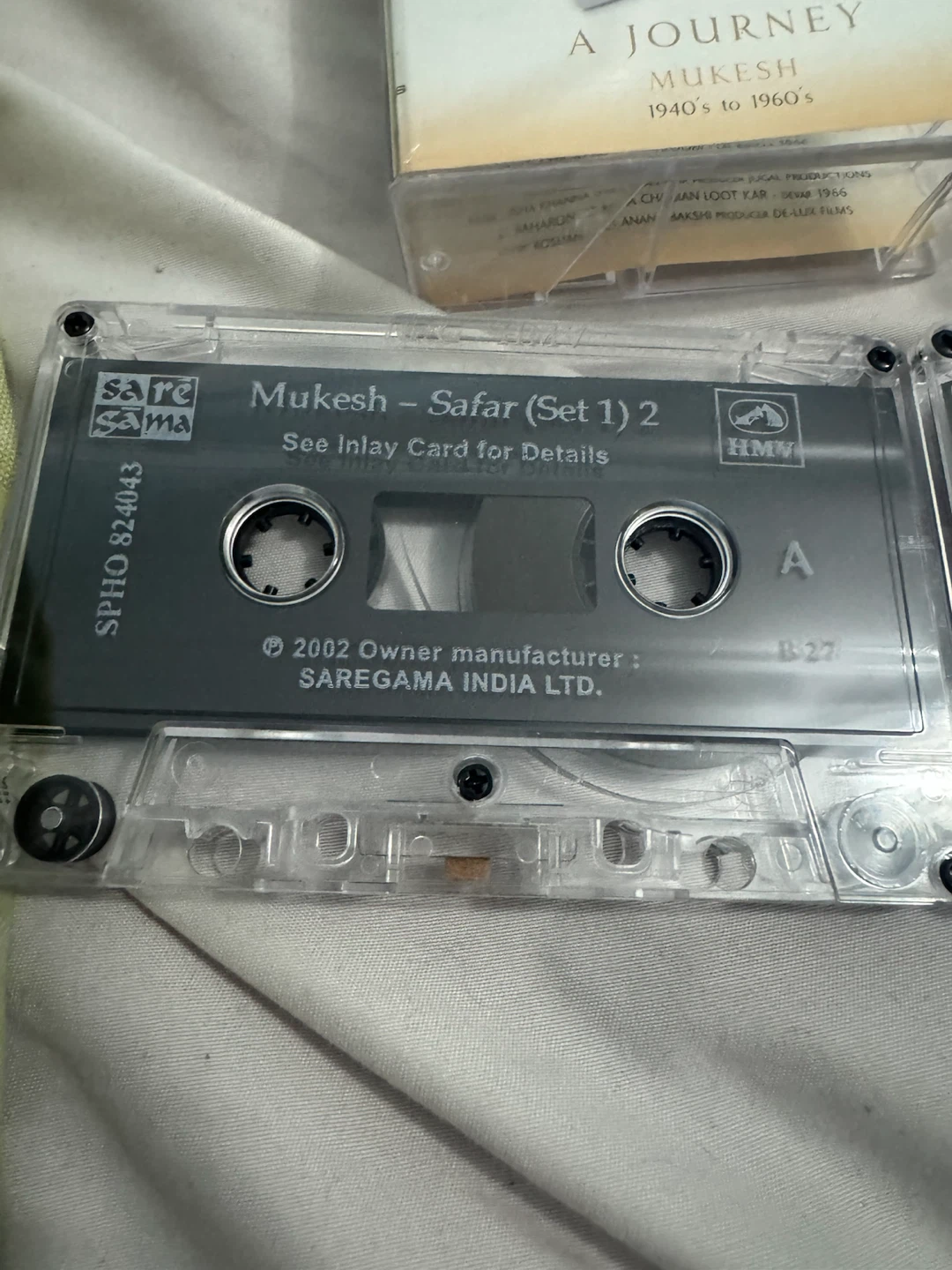 Mukesh - Safar A Journey 1940s to 1960s Cassette Set - photo 2