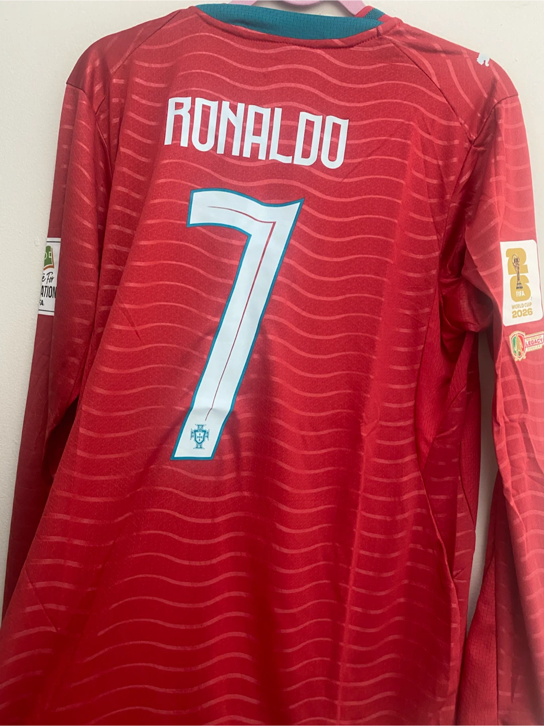 Puma Portugal Ronaldo #7 Long Sleeve Jersey