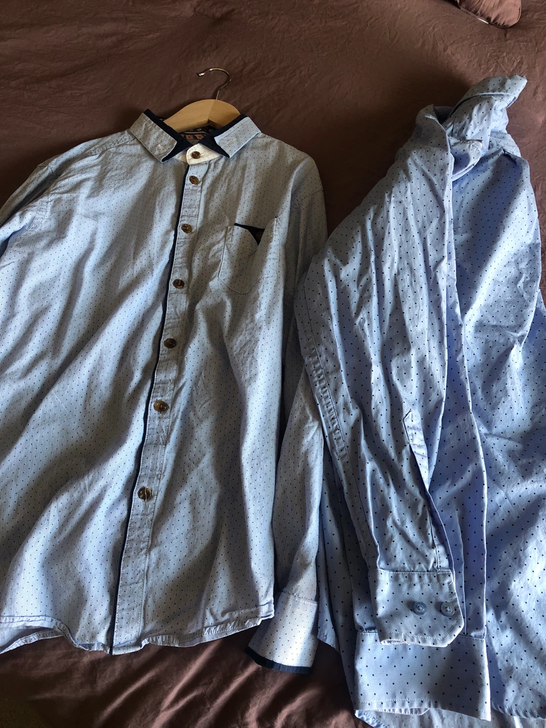 Father & Son Matching Suit Shirts-  Long Sleeve Shirts 🏈