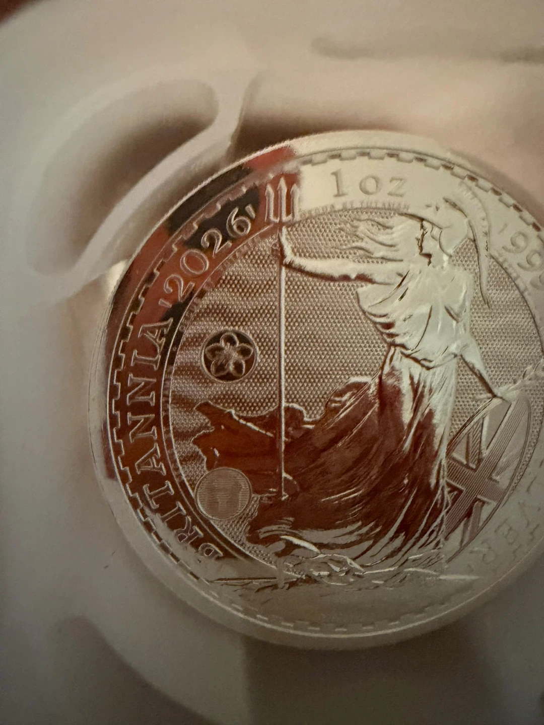 2026 1oz Royal Mint Britannia Silver Japanese Sakura Privy