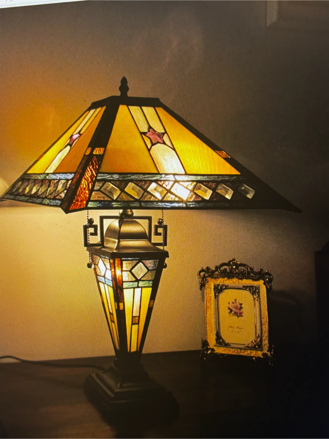 🏈 New open box, Chloe Double Lit Table Lamp - photo 2