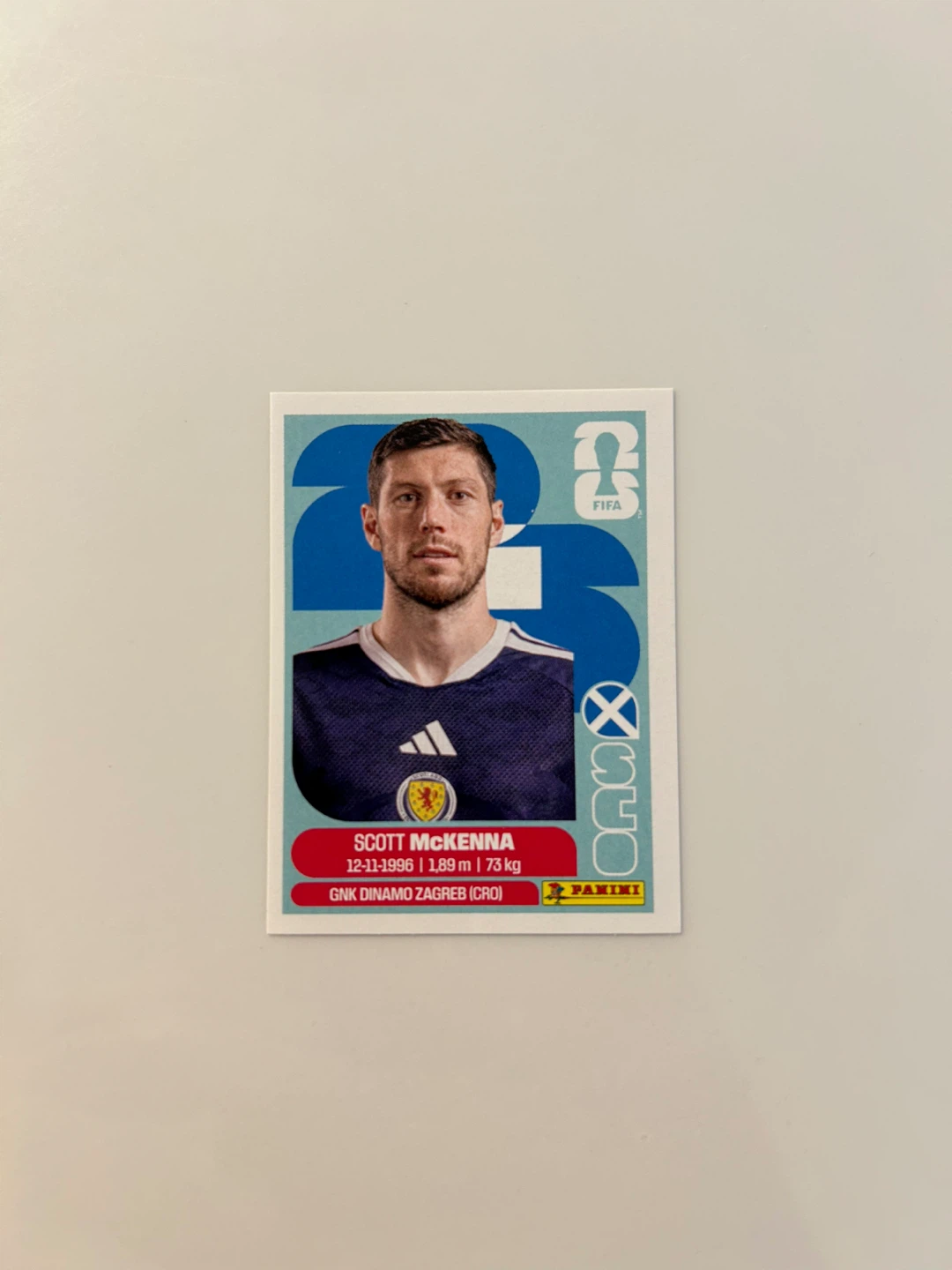 Panini FIFA World Cup 2026 Scott McKenna Trading Card