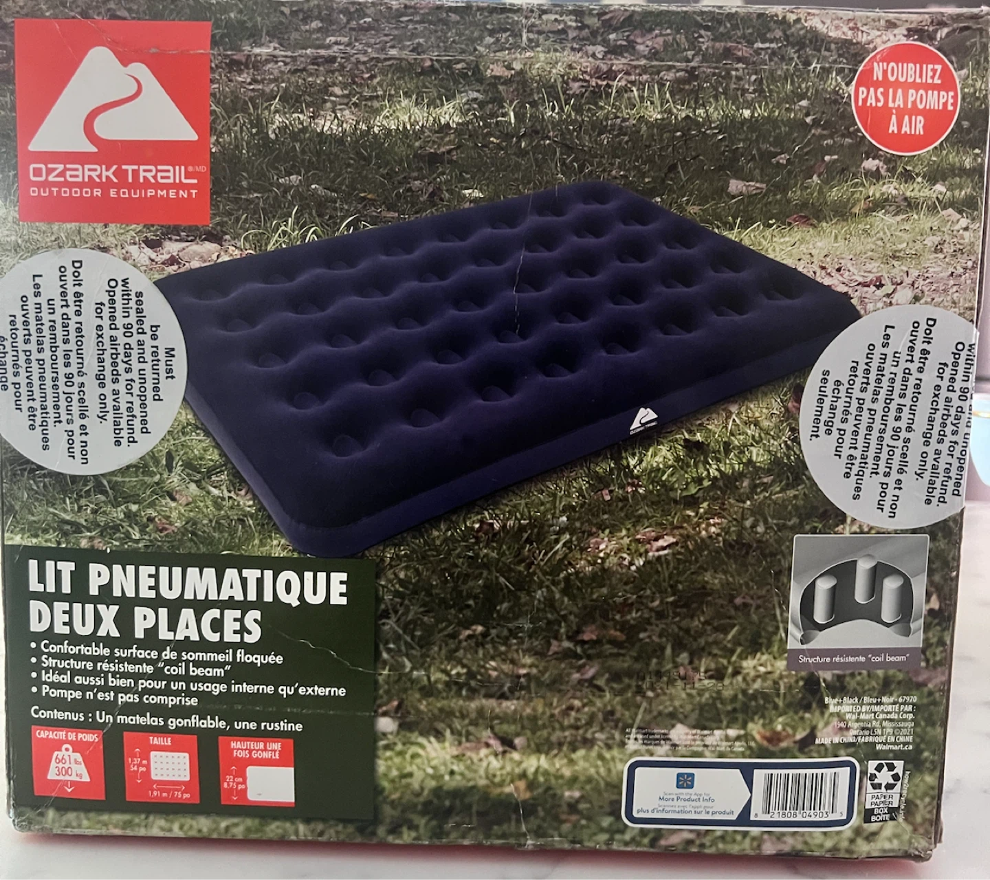 Ozark Trail Double Air Mattress