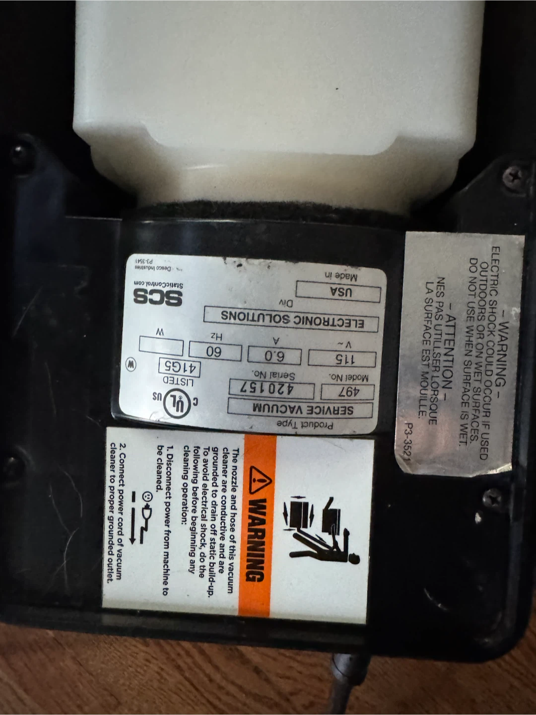 🏈 Atrix Omega Supreme Plus Service Portable Vacuum - photo 4
