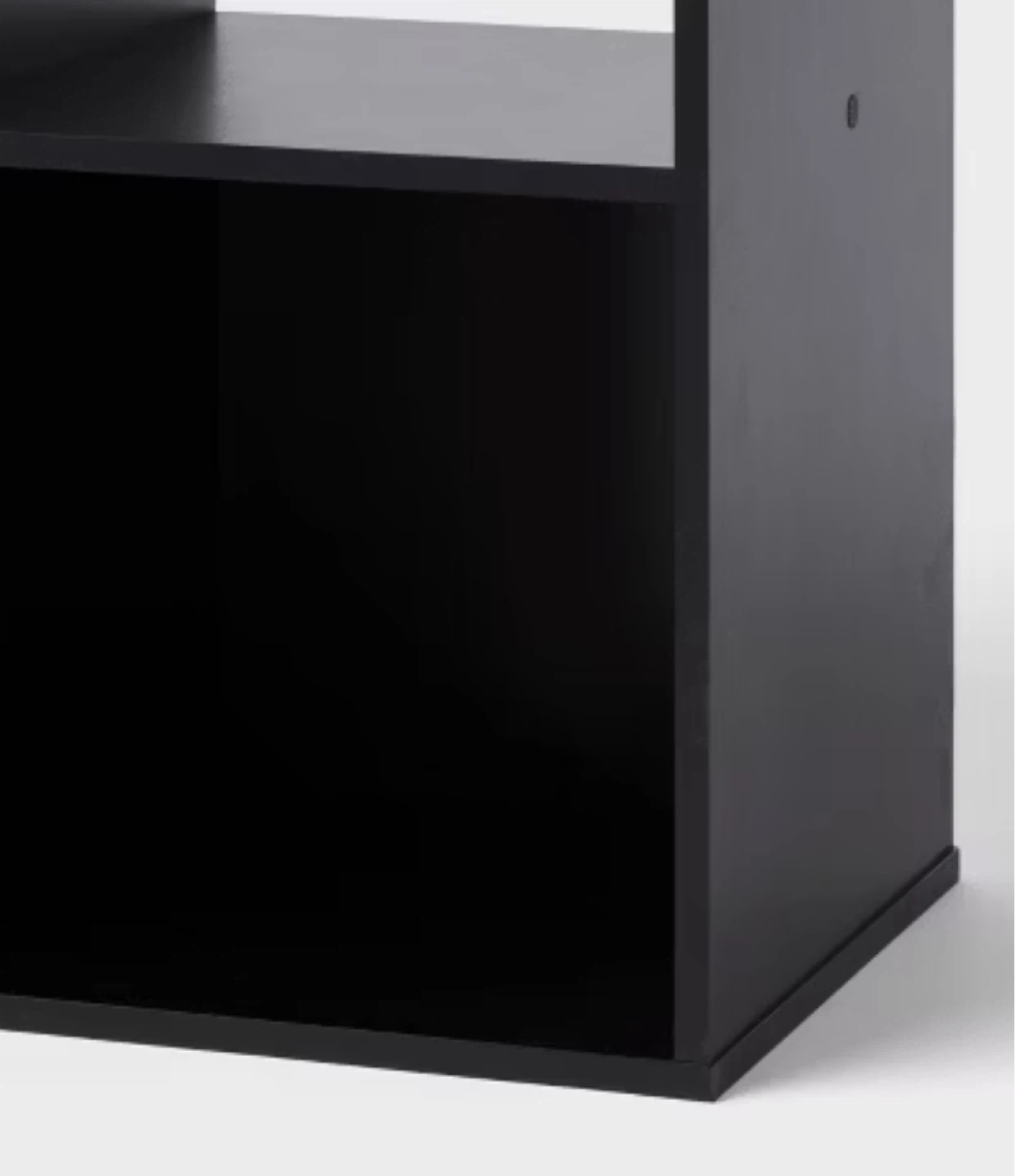 Black 9-Cube Storage Organizer Shelf - photo 2
