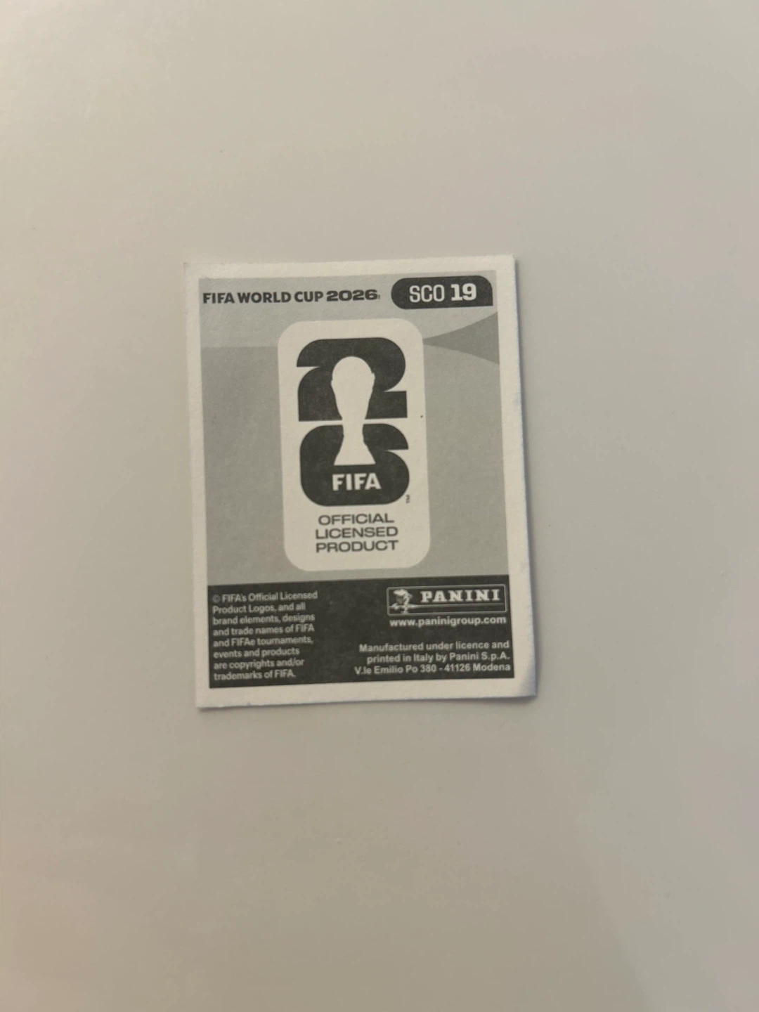Panini FIFA World Cup 2026 Ché Adams Trading Card - photo 2