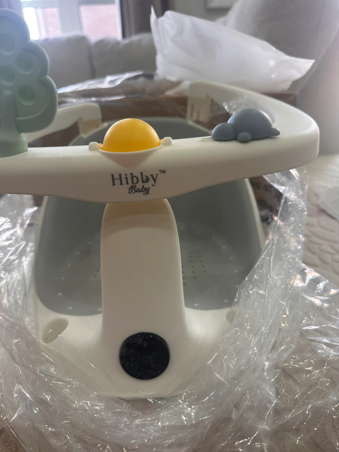 Hibby Baby Bath Seat and Accessories