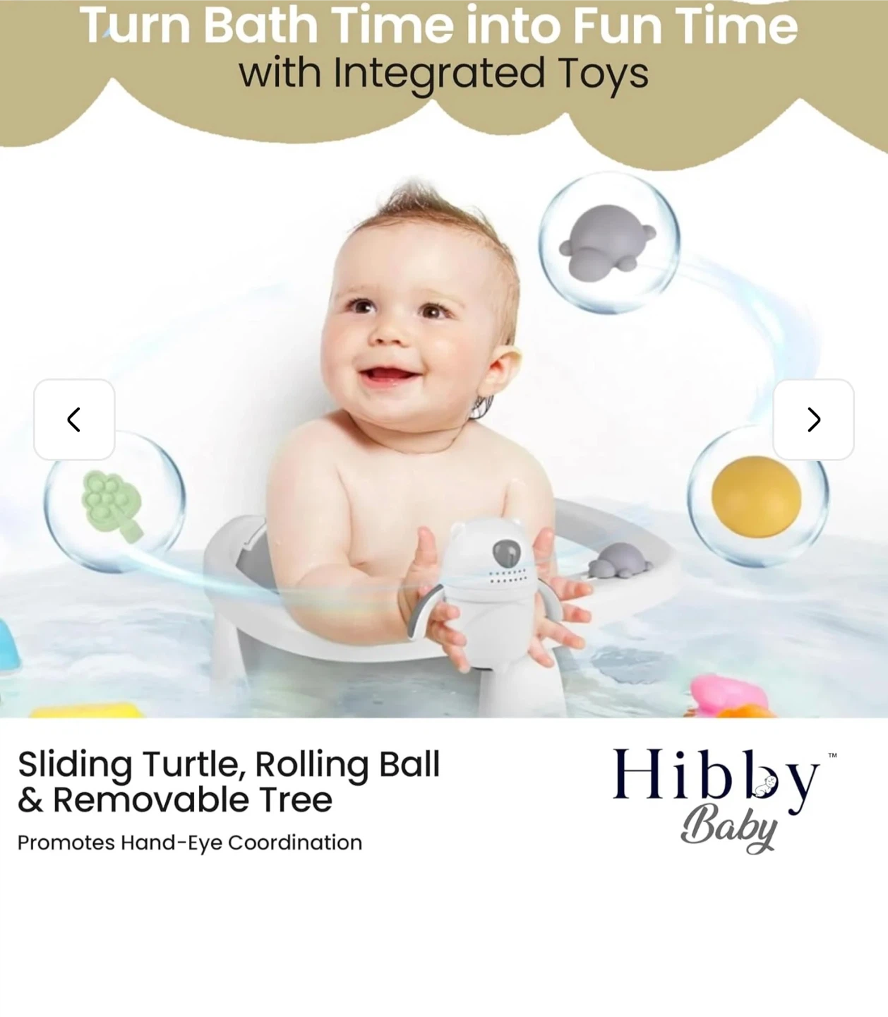 Hibby Baby Bath Seat and Accessories - photo 3