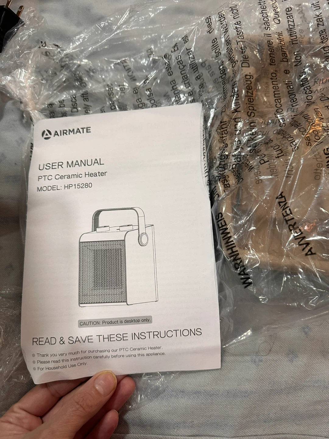 Airmate PTC Ceramic Heater HP15280 - photo 5