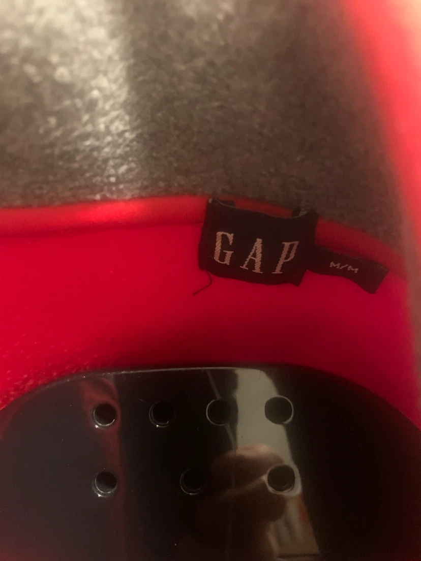 GAP Red Fleece Vest and North Face - photo 2
