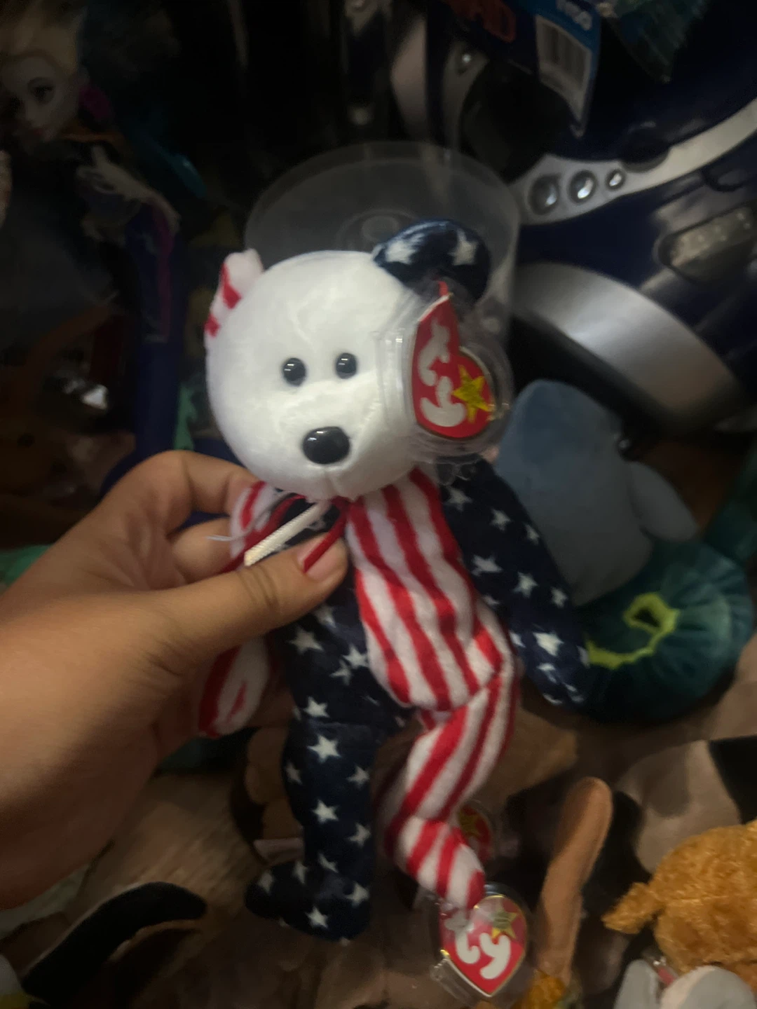 Ty Beanie Baby Glory The Bear 🏈